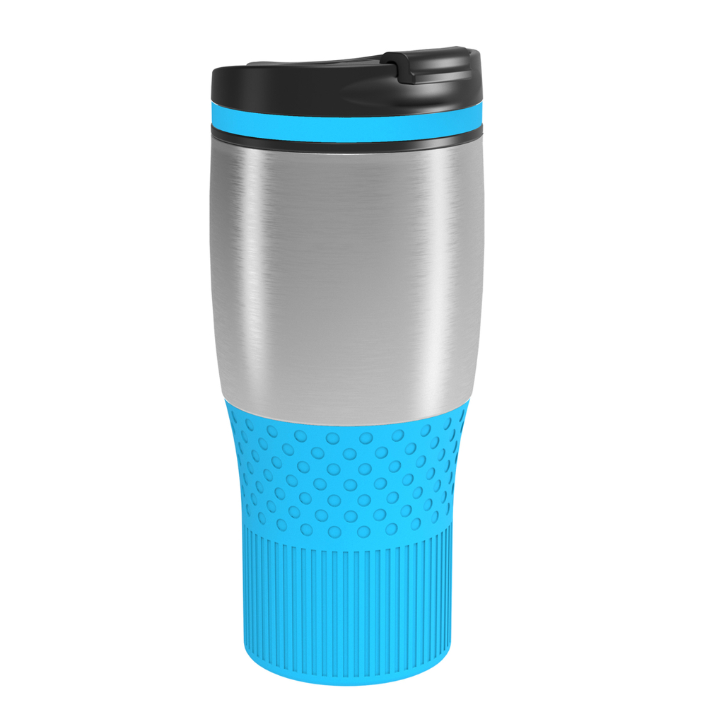 Thermobeker RETUMBLER-myBAYAMO GRANDE II - cyaan, zilver