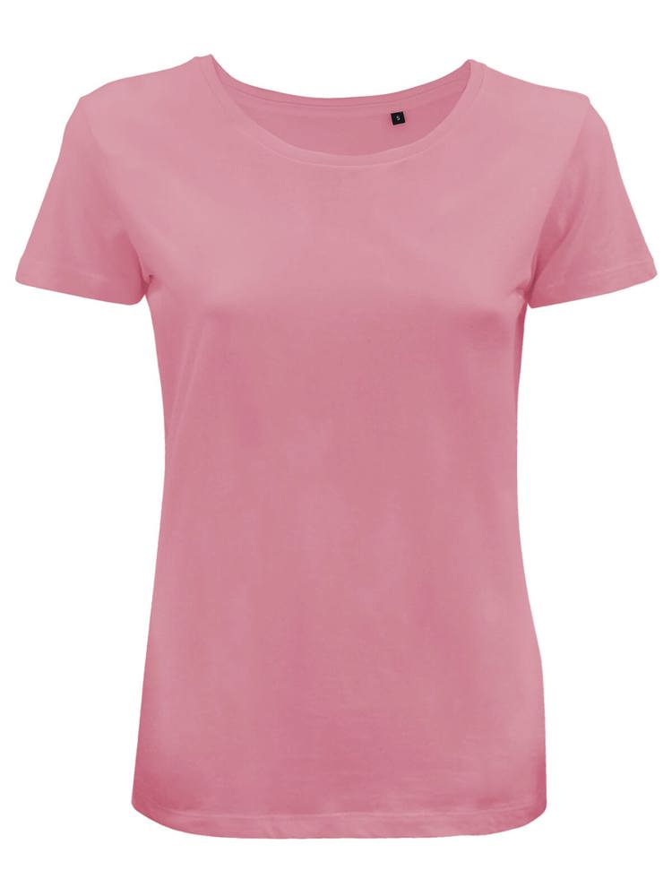 BS Moon Dames T-Shirt, 150 gr/m2, 100% biologisch katoen - Dusty Pink