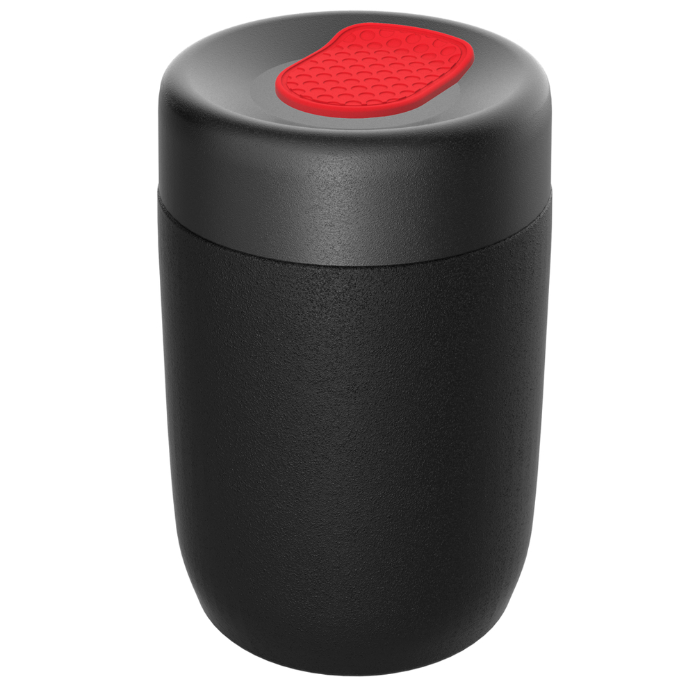 Thermo lunchpot RE98-myNIZZA - zwart, rood