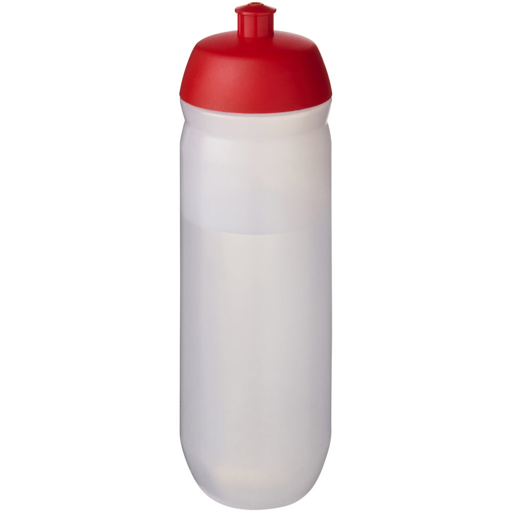 HydroFlex™  knijpfles van 750 ml - Rood, Transparant wit