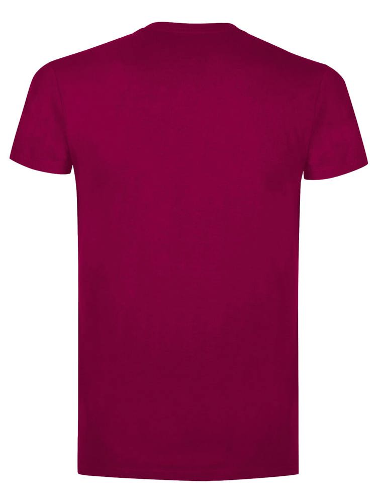 BS Evolution T-Shirt, 150 gr/m2, 100% katoen - Bordeaux