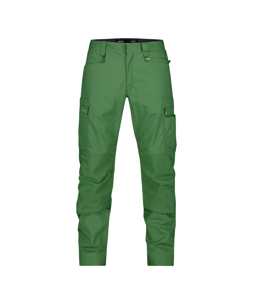 Werkbroek met kniezakken - OLMGROEN