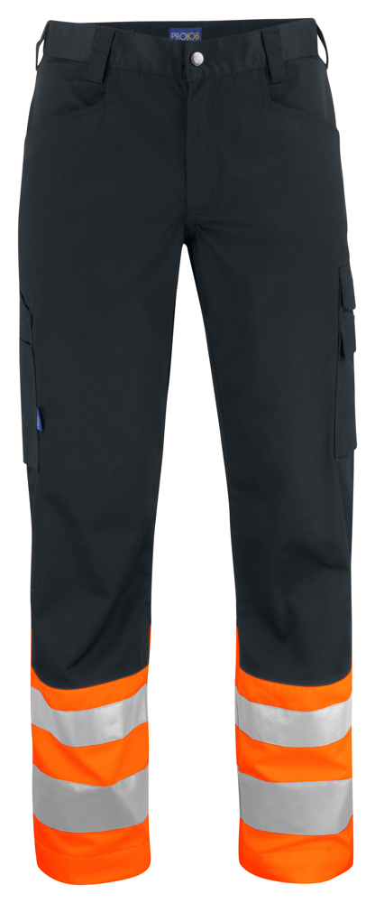 6533 SIGNALISATIEBROEK EN ISO 20471 KLASSE 1 - oranje/zwart