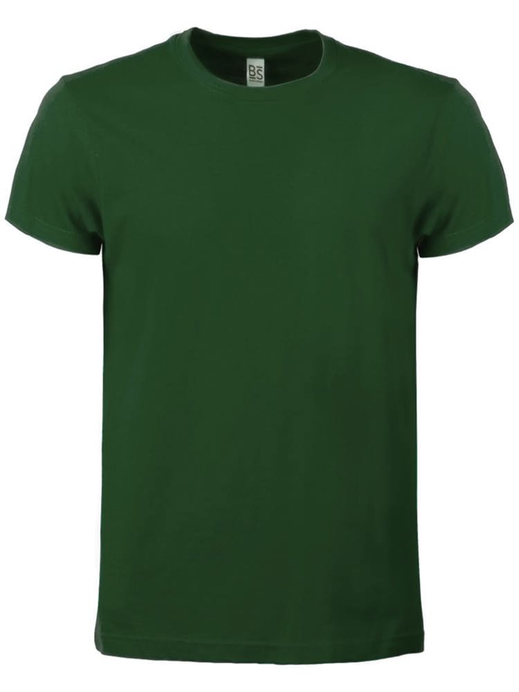 BS Evolution T-Shirt, 150 gr/m2, 100% katoen - Flessengroen