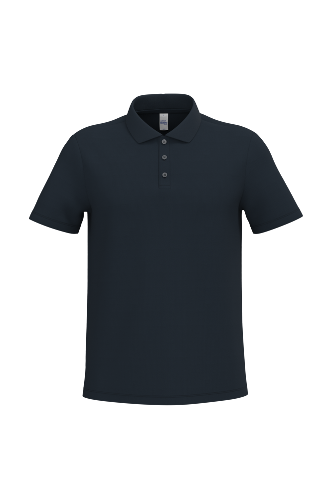 - Heren piquépolo - Ideal Navy
